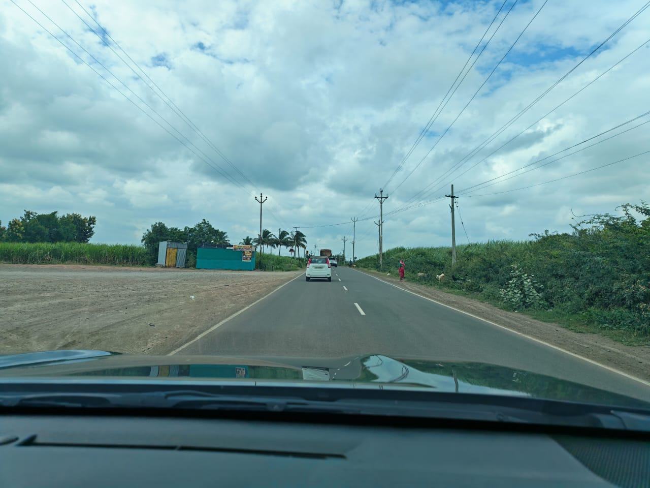 Road drive there
