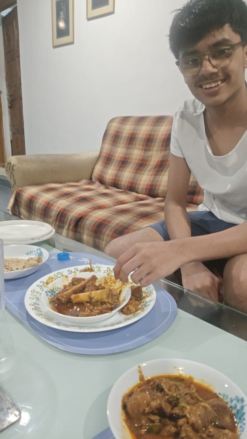 Dinner at the house