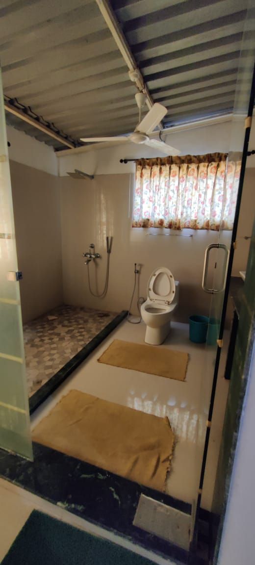 Bathroom with walk-in shower